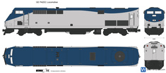 GE P42DC Locomotive