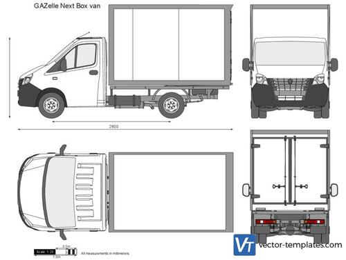 GAZelle Next Box van