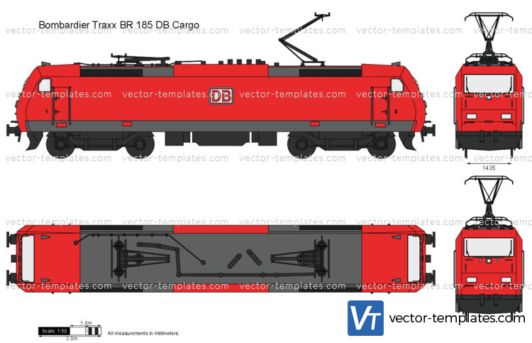 Bombardier Traxx BR 185 DB Cargo