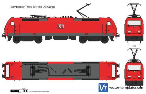 Bombardier Traxx BR 185 DB Cargo