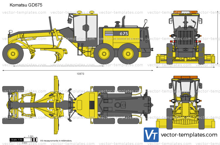 Komatsu GD675