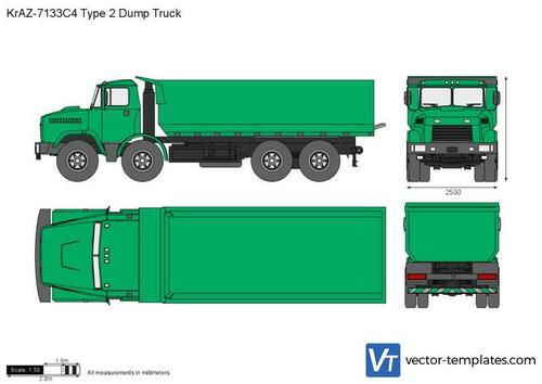 KrAZ-7133C4 Type 2 Dump Truck