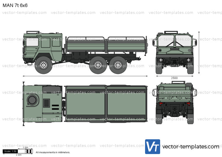 MAN 7t 6x6