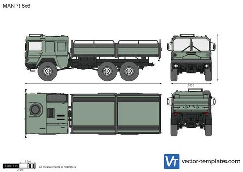 MAN 7t 6x6