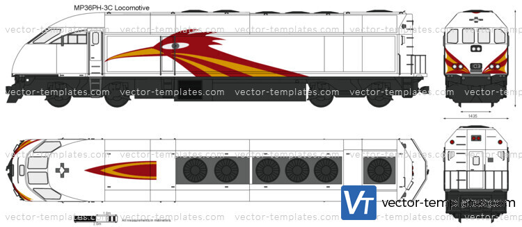 MP36PH-3C Locomotive