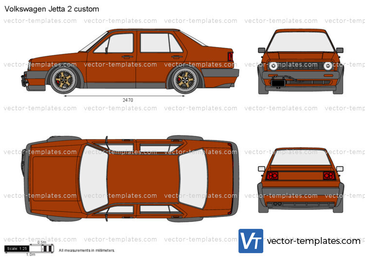 Volkswagen Jetta 2 custom