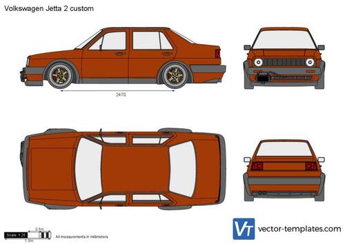 Volkswagen Jetta 2 custom