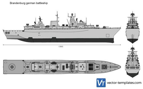 Brandenburg german battleship