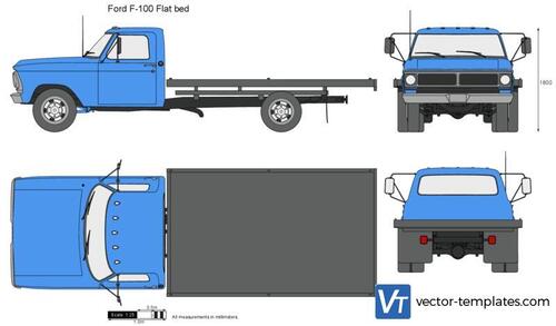 Ford F-100 Flat bed