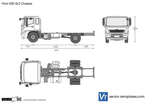 Hino 500 4x2 Chassis