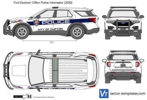 Ford Explorer Clifton Police Interceptor