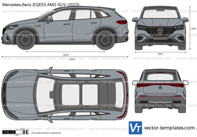 Mercedes-Benz EQE53 AMG SUV