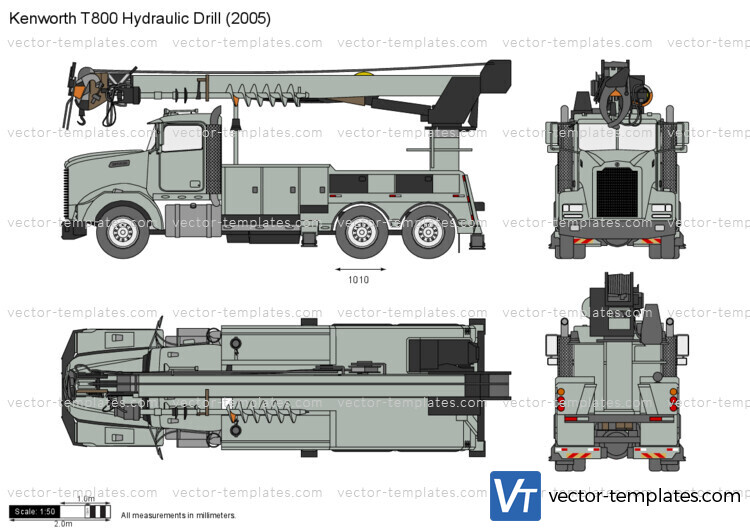 Kenworth T800 Hydraulic Drill