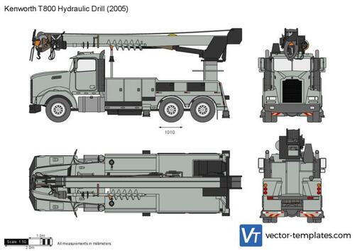 Kenworth T800 Hydraulic Drill