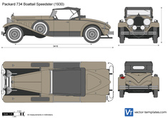 Packard 734 Boattail Speedster