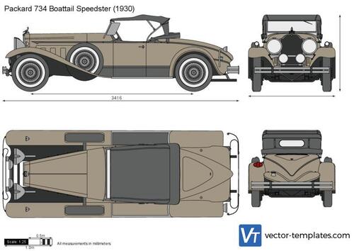 Packard 734 Boattail Speedster