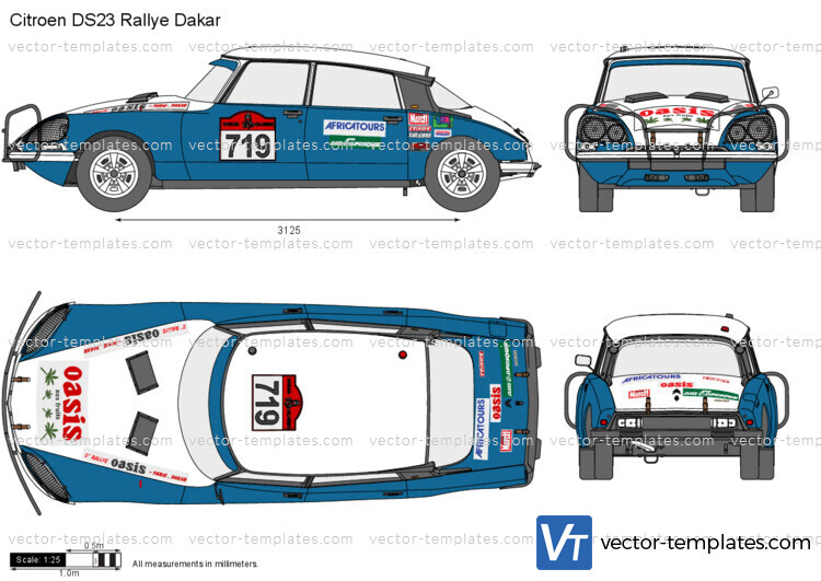 Citroen DS23 Rallye Dakar