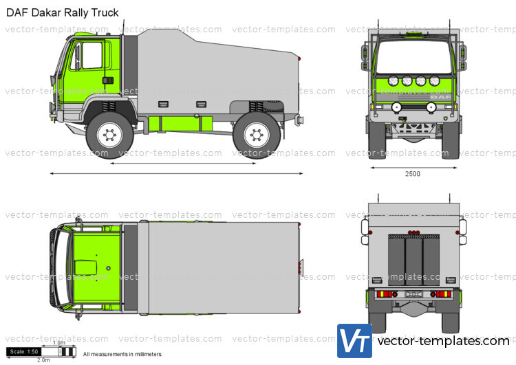 DAF Dakar Rally Truck