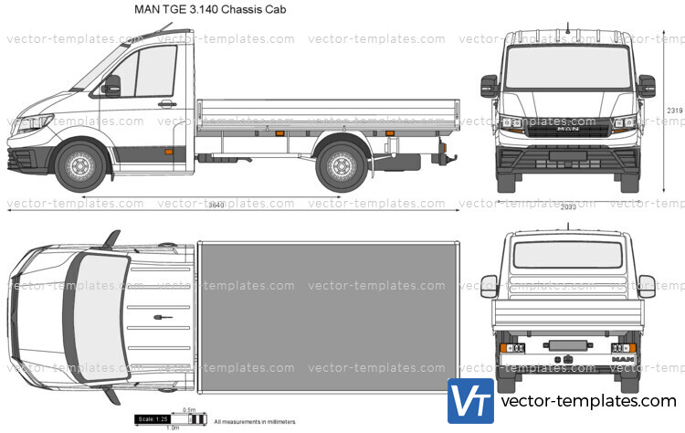 MAN TGE 3.140 Chassis Cab