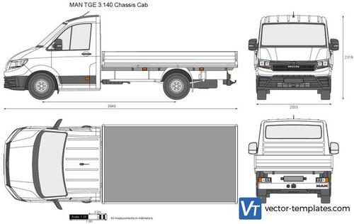 MAN TGE 3.140 Chassis Cab