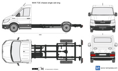 MAN TGE chassis single cab long
