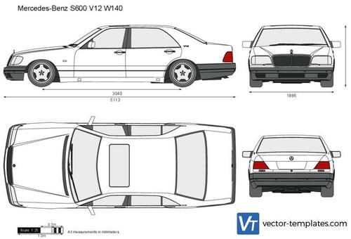 Mercedes-Benz S600 V12 W140