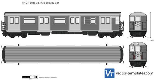 NYCT Budd Co. R32 Subway Car