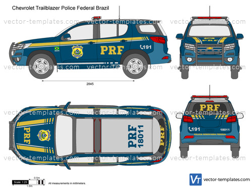 Chevrolet Trailblazer Police Federal Brazil