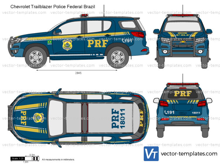 Chevrolet Trailblazer Police Federal Brazil