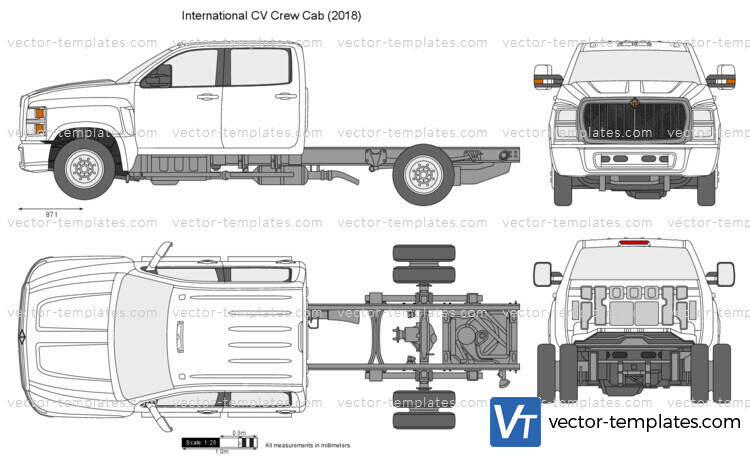 International CV Crew Cab