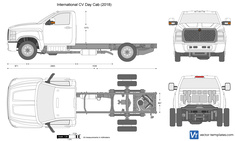 International CV Day Cab