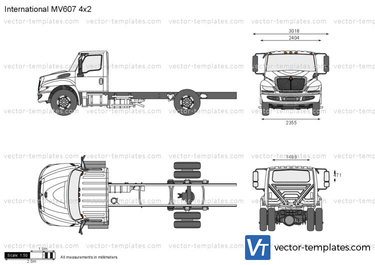 International MV607 4x2