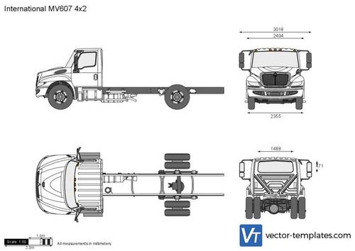 International MV607 4x2