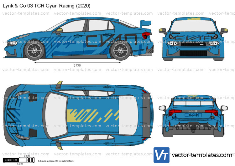 Lynk & Co 03 TCR Cyan Racing