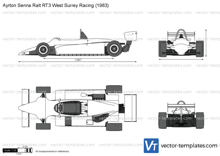 Ayrton Senna Ralt RT3 West Surrey Racing