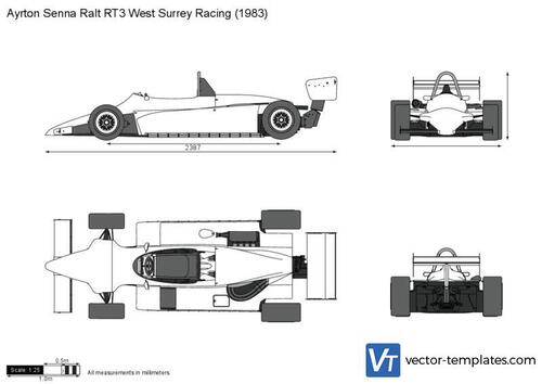 Ayrton Senna Ralt RT3 West Surrey Racing