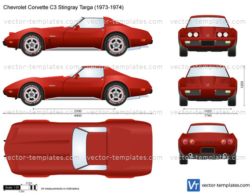 Chevrolet Corvette C3 Stingray Targa