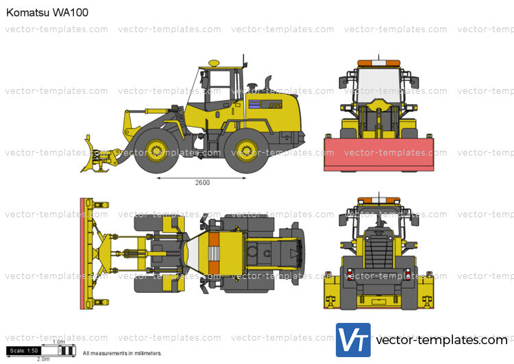 Komatsu WA100