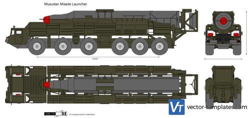 Musudan Missile Launcher