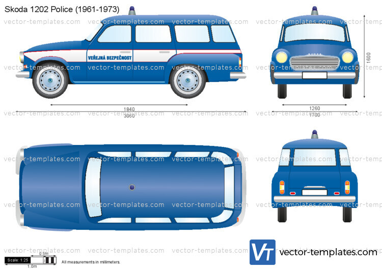 Skoda 1202 Police