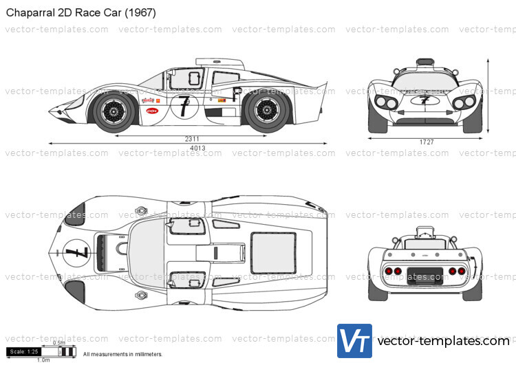 Chaparral 2D Race Car