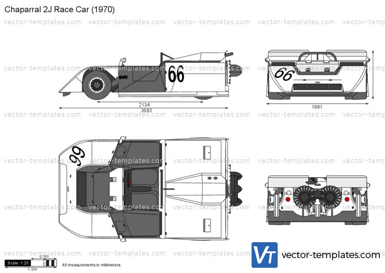 Chaparral 2J Race Car