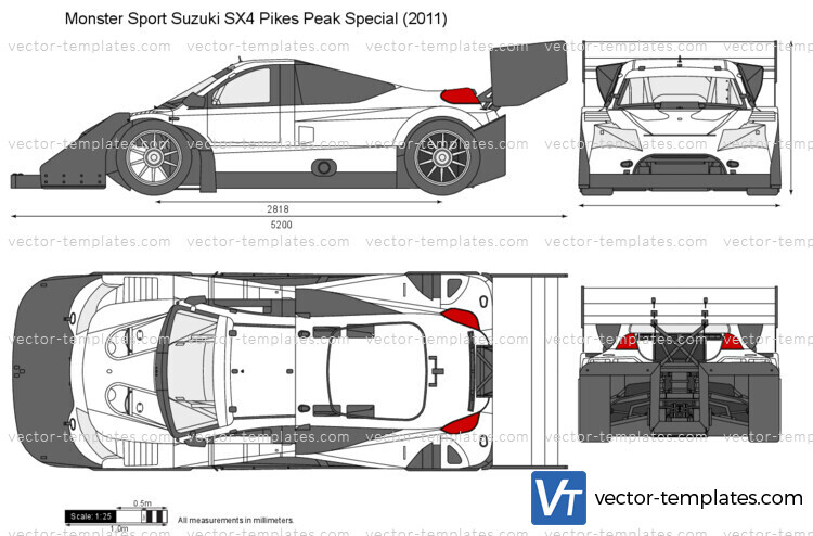 Monster Sport Suzuki SX4 Pikes Peak Special