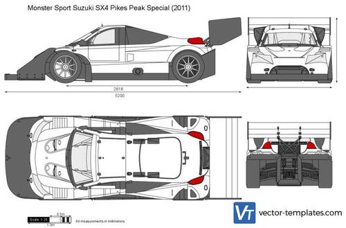 Monster Sport Suzuki SX4 Pikes Peak Special