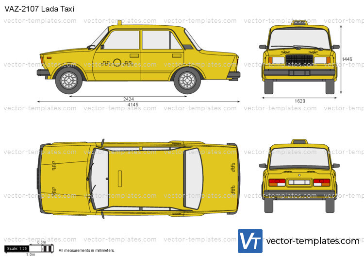 VAZ-2107 Lada Taxi