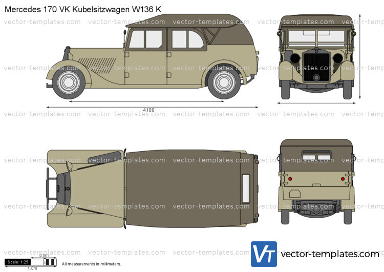 Mercedes 170 VK Kübelsitzwagen W136 K