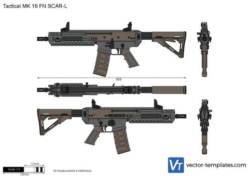 Tactical MK 16 FN SCAR-L