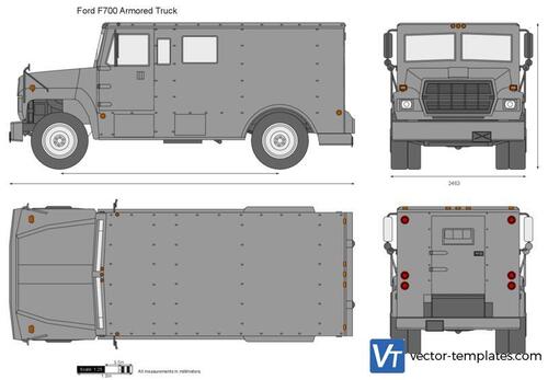 Ford F700 Armored Truck