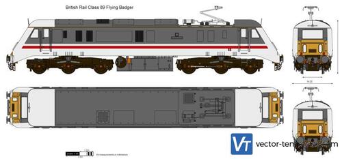 British Rail Class 89 Flying Badger