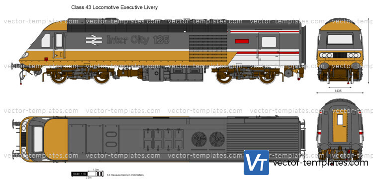 Class 43 Locomotive Executive Livery